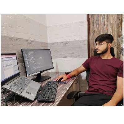 ManikNanda27628's profile picture. 🚀 Exploring the coding cosmos | BCA final year | Sigma Web Dev & DSA enthusiast | Sharing my coding journey on X & LinkedIn | Let's connect, learn, and code.