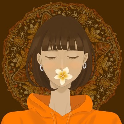 Nature-loving artist🏄🌿 普段はサーフィンをしながら南国の植物をモチーフにした柄を描いてます
