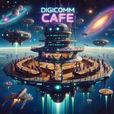 DigiCommCafe is a buffet of communications delicacies, from amateur radio to AI technologies. Pick what you like and leave the rest.