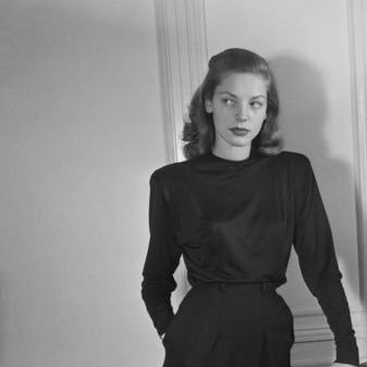 just a person that is in love with Lauren Bacall