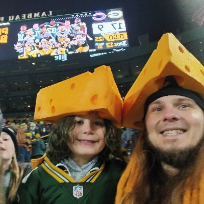 5th generation cheesehead, raising the 6th. Go pack go 4 life!