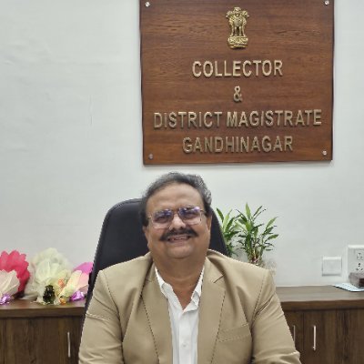 Mehul K. Dave, Collector & District Magistrate, Gandhinagar