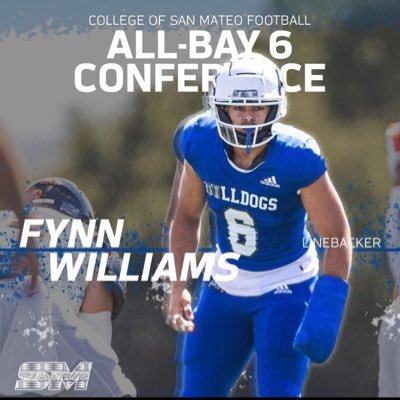 CSM 🐶6'0” 225lbs 3 for 2 ILB/ATH. CSM PRODUCT. All Bay 6 Conference LB. CCCAA State champion. Deans List/Full Qualifier