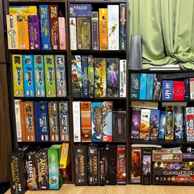 no_bg_no_life's profile picture. ボドゲ歴5年くらいですが、やっと所有ボドゲ200超えたくらいの個人ボードゲーマーレベル1?です。最近(でもないですが)の悩みは積みゲーが消化できないこと。