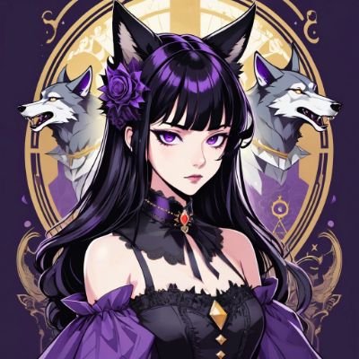 Hey I am Gamer Darkstarwolf777. vtuber (demon queen of wolves) ASMR with a side of gaming
