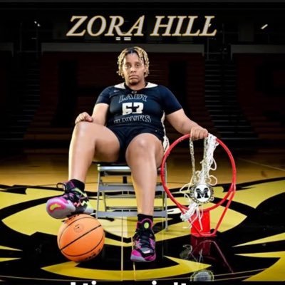 Zora Hill -McDonough High School - Basketball Player Center - class 2024 - AAU team OMEGA Elite 🏀💪🏽