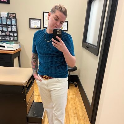 Body Piercer. APP Member. CowPok Piercing. Buffalo, NY. Queer. Andro Plant Zaddy. They/Them