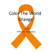Color The World Orange⢠for CRPS/RSD Awareness (@crpsorangeday) 's Twitter Profile Photo Color The World Orange⢠for CRPS/RSD Awareness (@crpsorangeday) 's Twitter Profile Photo