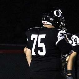 Oak Hill Ohio |OakHigh School |class of 2027| 6’0 |286lbs|DL/OL|4.0 GPA| #75 Bench 245|Squat 365