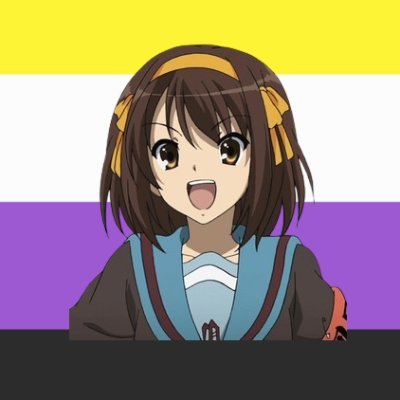 haruhi vents and acts bisexual. most of my tweets are on here any/all don't screenshot things lol https://t.co/J2mSb3vkGf