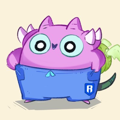 making GIFs 
aesthetic axie collector.