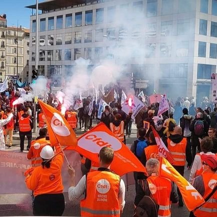 CFDT13MARSEILLE's profile picture. CFDT interco 13 section ville de Marseille