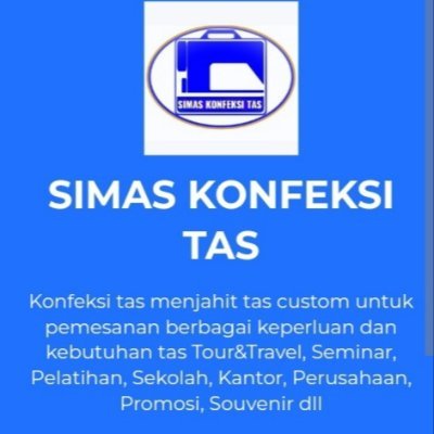 SIMAS KONFEKSI TAS