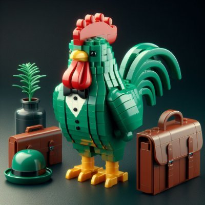 Solana Lego Rooster NFT Series 🐓  
Token coming soon. NFT Holders 1M token airdrop for each NFT 🪂 
(not presale our token just airdrop for NFT holders)