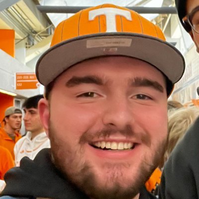 A Kentucky native whose family raised him as a Tennessee Vol! You will see me in orange when the Tennessee Vols are playing football, basketball, and baseball🍊