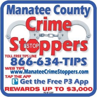 CrimeManatee's profile picture. Why not make our streets safer and get some money on the side turn them in anonymously by calling Manatee County Crime Stoppers located in Bradenton, Florida.