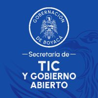 Secretaría TIC y Gobierno Abierto de Boyacá(@SecTICBoyaca) 's Twitter Profile Photo