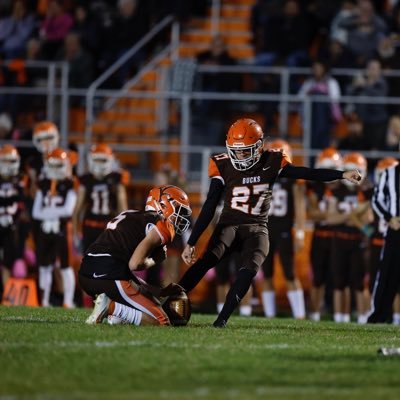 | Buckeye High School | C/O 2026 | 4.5⭐️ Kicker by kolhs kicking | 3.9 gpa | WR/K | 6”0 165 | Medina, OH |BBonnett08@gmail.com | 330-591-0549 |