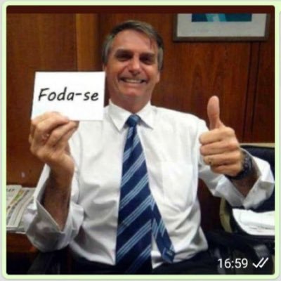 Sou BOLSONARO sempre! Conta Nova