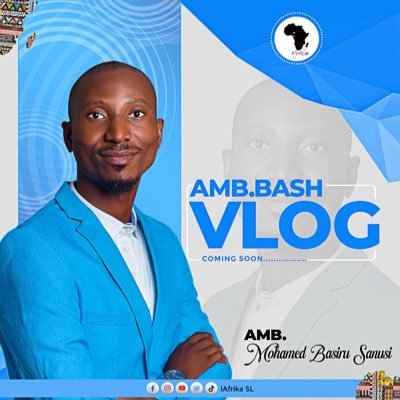 Mohamed Basiru Sanusi, Popularly known as Ambassador BASH, is a Media Personality, Youth Ambassador & Founder Iafrika-SL Multimedia and Consultancy company.