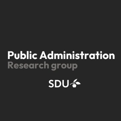 The Public Administration Research Group @SyddanskUniv | Department of Political Science and Public Management @SAMF_SDU