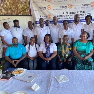 Kampala Palms is a Rotary club whose stated purpose is to bring together business and professional leaders in order to provide humanitarian service.