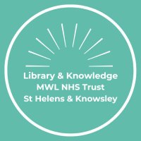 MWL NHS Libraries – St Helens & Knowsley(@MWLNHSLib_STHK) 's Twitter Profile Photo