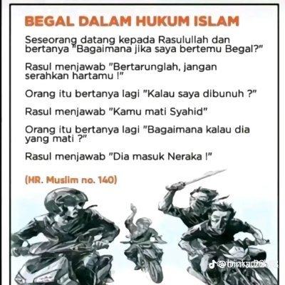 Hirup kudu disyukuri jeung di nikmati, tong lieur, aya Alloh SWT jeung jungjunan urang Nabi Muhammad SAW.