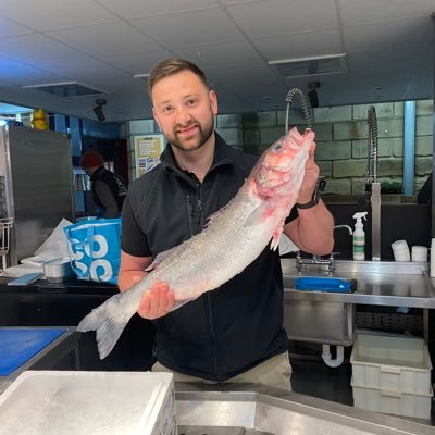 Fishmonger at The Gentleman Fishmonger. Located in the heart of Doncaster's historic market.