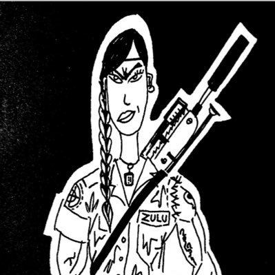 zuluthesniper's profile picture. Personaje de caricatura. Su pluma es su arma más letal. Caricaturista Revista @geodesecolombia
