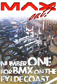 You can browse the largest range of BMX on the Fylde Coast right here at Max Out. Check out our online shop or give us a call on 01253 863721