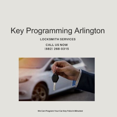 KeyProgrammingg's profile picture. Key Programming Arlington - https://t.co/lUr3WKoyLs - (682) 268-0315