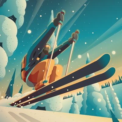 Open-world skiing & snowboard game for iOS, Android, Switch, and Steam. Enjoy the slopes and stay hydrated!
