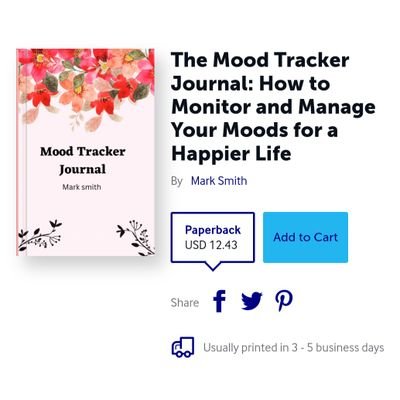 The Mood Tracker Journal: How to Monitor and Manage Your Moods for a Happier Life ⬇