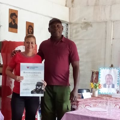 Delegado y presidente del Consejo Popular Ruta Invasora