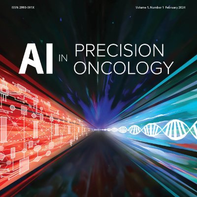 The only peer-reviewed research journal dedicated to the advancement of artificial intelligence applications in clinical and precision oncology.
