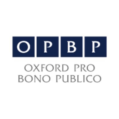 Oxford Pro Bono Publico at @OxfordLawFac provides pro bono, high quality legal research for lawyers and organisations on important public interest matters.