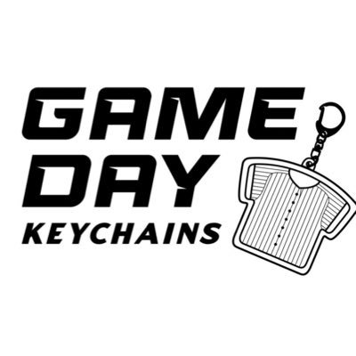 Customized Gameday Keychains for any sport, any player, any team!  👏🏼