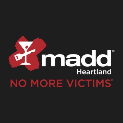 MADD Heartland consists of the Great States of Missouri, Oklahoma, Arkansas and Kansas.  Our mission: #EndDrunkDriving and #NoMoreVictims