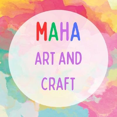 My name is MahJabeen Baloch 
I'm student and i share my beautiful Art & craft design Videos.