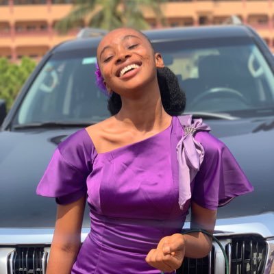 A Student Nurse/ Lover of God/ Music minister/ A book lover/An Unstoppable Master in her profession.😊😊❤️.   IG; ruthy_eeeeeee
