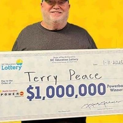 Terry Peace always had a feeling he was going to win big playing the Powerball.He did with a $1 million winning ticket he purchased at Spooner Marathon,🇺🇸