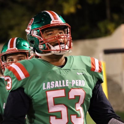LaSalle-Peru Township IL/2024/DL/6’0”/265/3.96GPA/All-Conference and All-Area Team