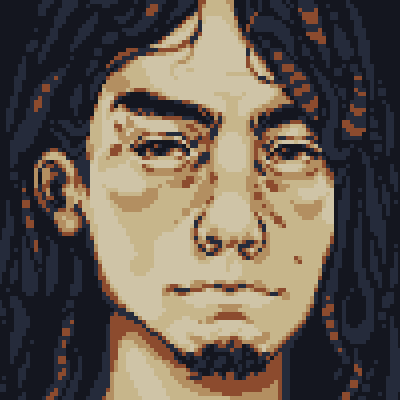 ☮ Hey! I'm Pedro :D

#pixelartist

Pixel artist 🇧🇷; 
pedro.h.carvalho.whskr@gmail.com