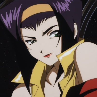 hello folks, I’m Faye Valentine work at bounty hunter by member from Cowboy Bebop. love my @Italian_Rooster