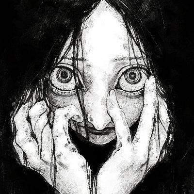 all of my artwork is black and white , I combine beauty and some creepy things into my artwork .