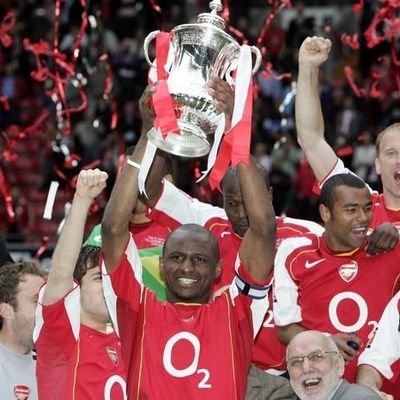 Arsenal supporter, NOT Vieira
is yours gold? 🏆