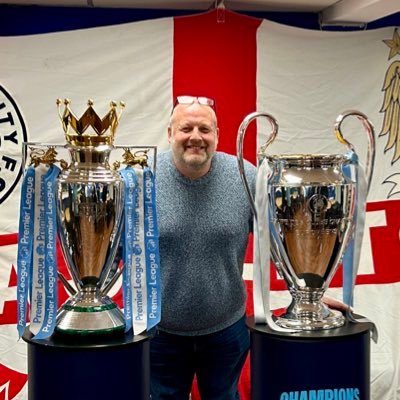 Husband, Father, Man City Legacy fan, Rangers backer, LCCC lover, Mets, Knicks & Rangers sufferer, TB Bucs sceptic, Michigan U Optimist. Blocked by Gabby Logan