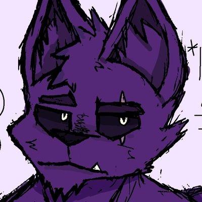 big purple canine, very frisky, 21
(Comm/Art trades: open)
(DMs are open!)

no one under 18 allowed.

(no, you do not recognize me. understand?)