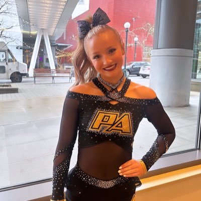 All star cheerleader, Tumbling,Buchanan High school. Gyms attended- Cheer force,Power, and Pyramid Athletics. Instagram- harleyphelen_tumbles